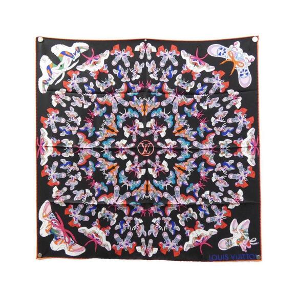 LOUIS VUITTON Black Scarf - Picture 1 of 4